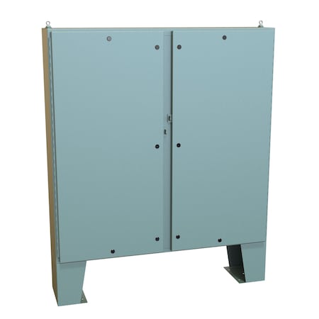 Hammond 1/4 Turn Latch Electrical Enclosures, 60.13 in H, 12.69 in D, 60.06 in W 1422N4D12FQT